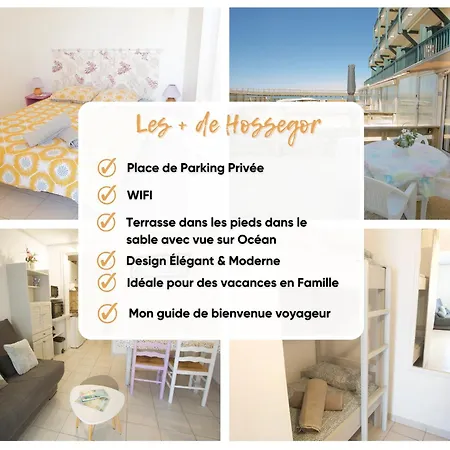 Apartment Hossegor-plage-surf-famille-parking *